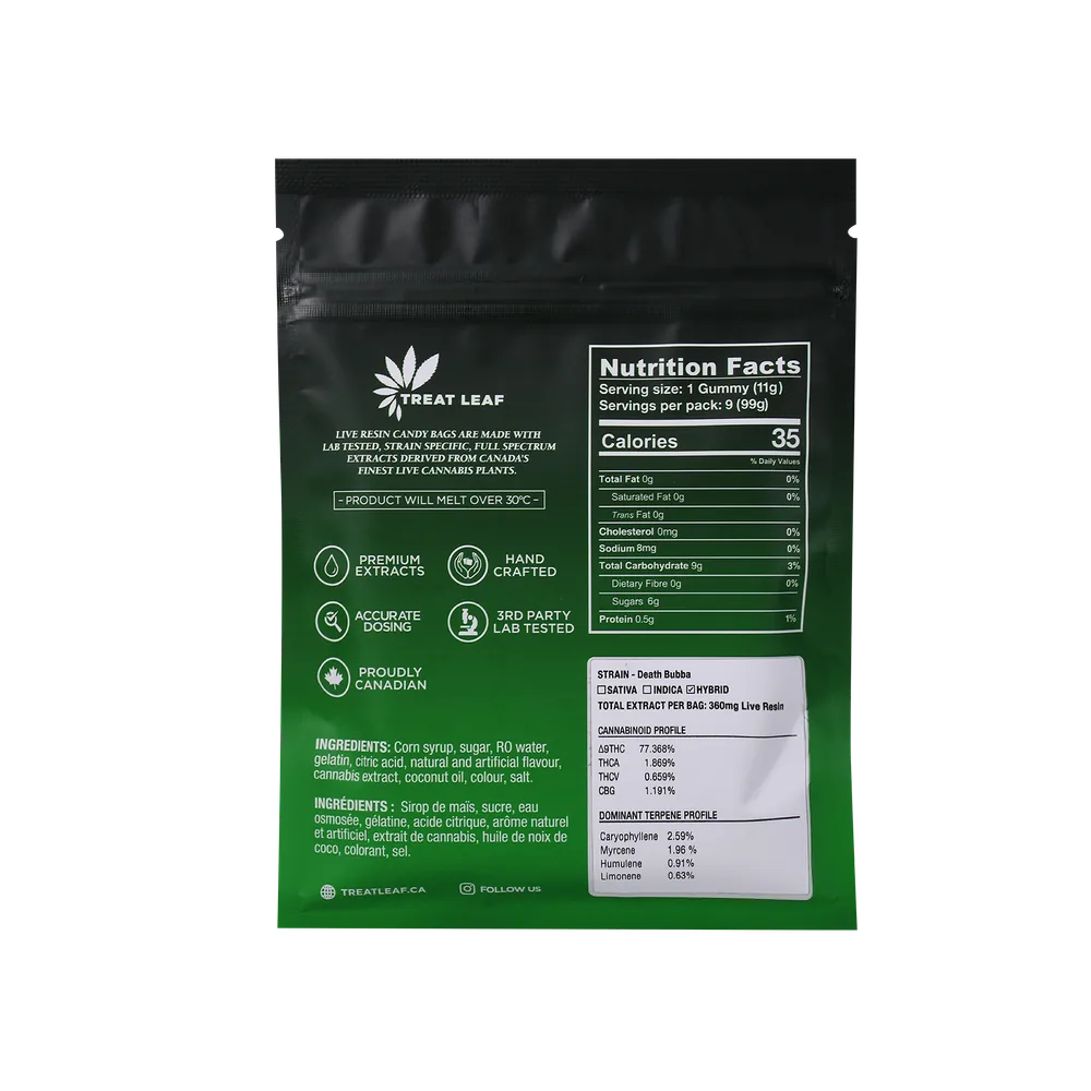 40mg THC gummies Live Resin Orange Creamsicle