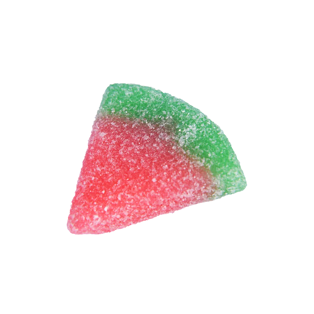 40mg THC gummies Watermelons Bag by Glaze - 1 Bag, 10 Gummies,