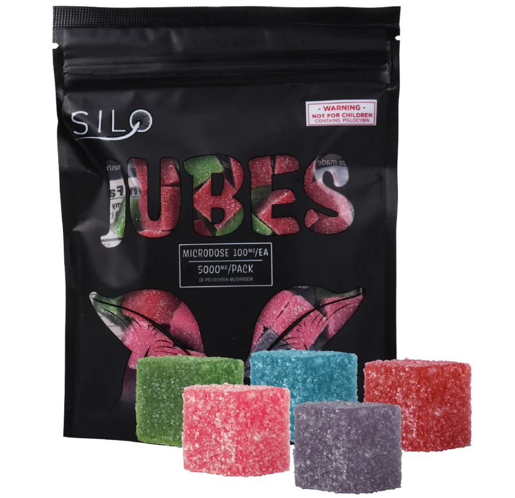 Silo Jubes Microdose Psilocybin Mushroom Gummies Original Assorted